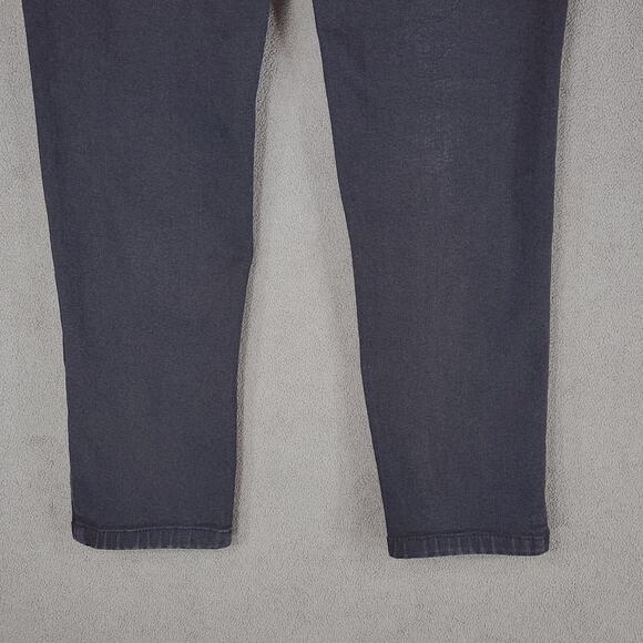 Democracy sz 8 Ab Technology Skinny Jean Women Faded Black Stretch Shaping 29x26 - Picture 10 of 10